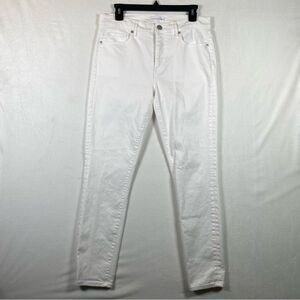 Loft White Skinny Slim Pockets Denim Jeans Size 29